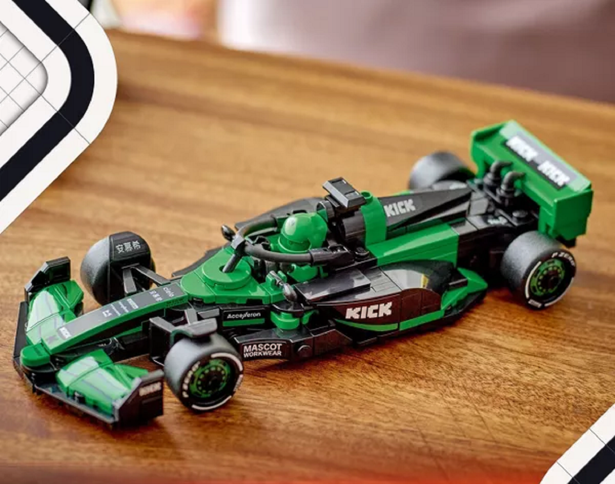 LEGO 6527004 Speed Champions KICK Sauber F1 Team C44 Race Car Toy