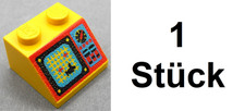 1x LEGO 3039pb019 Schrägstein Dachstein 45° 2x2 AUFDRUCK