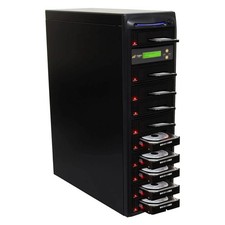 1 to 9 SATA Hard Drive Duplicator HDD SSD Cloner DoD Eraser 18GB/Min 2YEAR WRNTY