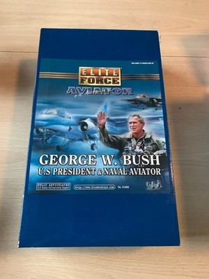 Blue Box Elite Force Aviator George W. Bush Collectible Action Figure