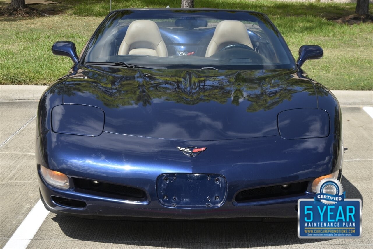 2000 Nassau Blue Metallic Chevrolet Corvette Convertible  | C5 Corvette Photo 2
