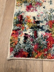 Unique Loom Spectrum Collection Abstract Runner Rug 2'2”x6'7"  Great Condition
