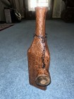Vintage Sancho Panza Don Quijote LEATHER COVERED WRAPPED LIQUOR DECANTER Empty — photo 4