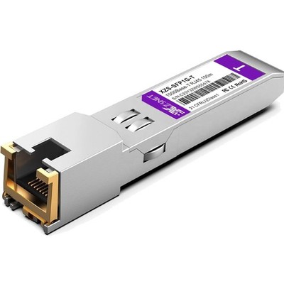 Kupfer SFP Transceiver für Netzwerk Kupfer RJ45 Gigabit Ethernet Modul 100m