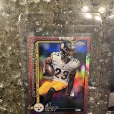 2025 Topps Chrome Darius Slay Leather Football Refractor(+Drak Maye #’s)(2)!