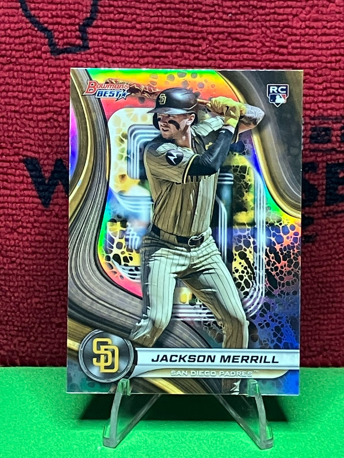 2024 Bowman's Best - Jackson Merrill #56 - Refractor (RC)
