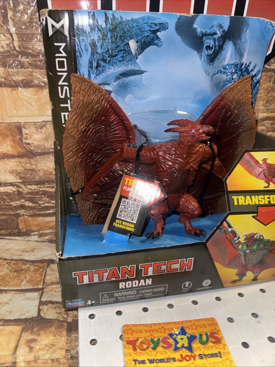 Monsterverse Titan Tech Rodan Transform Action Figure Playmates