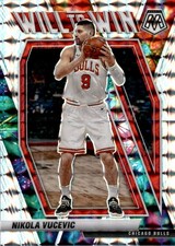 2020-21 Panini Mosaic #17 Nikola Vucevic Will to Win Mosaic Silver