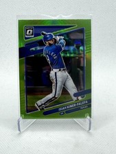 2021 Donruss Optic #116 Isiah Kiner-Falefa Lime Green Holo Prizm NM!!