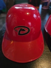 Arizona Diamondbacks Red Ice Cream Helmet With Snake Logo