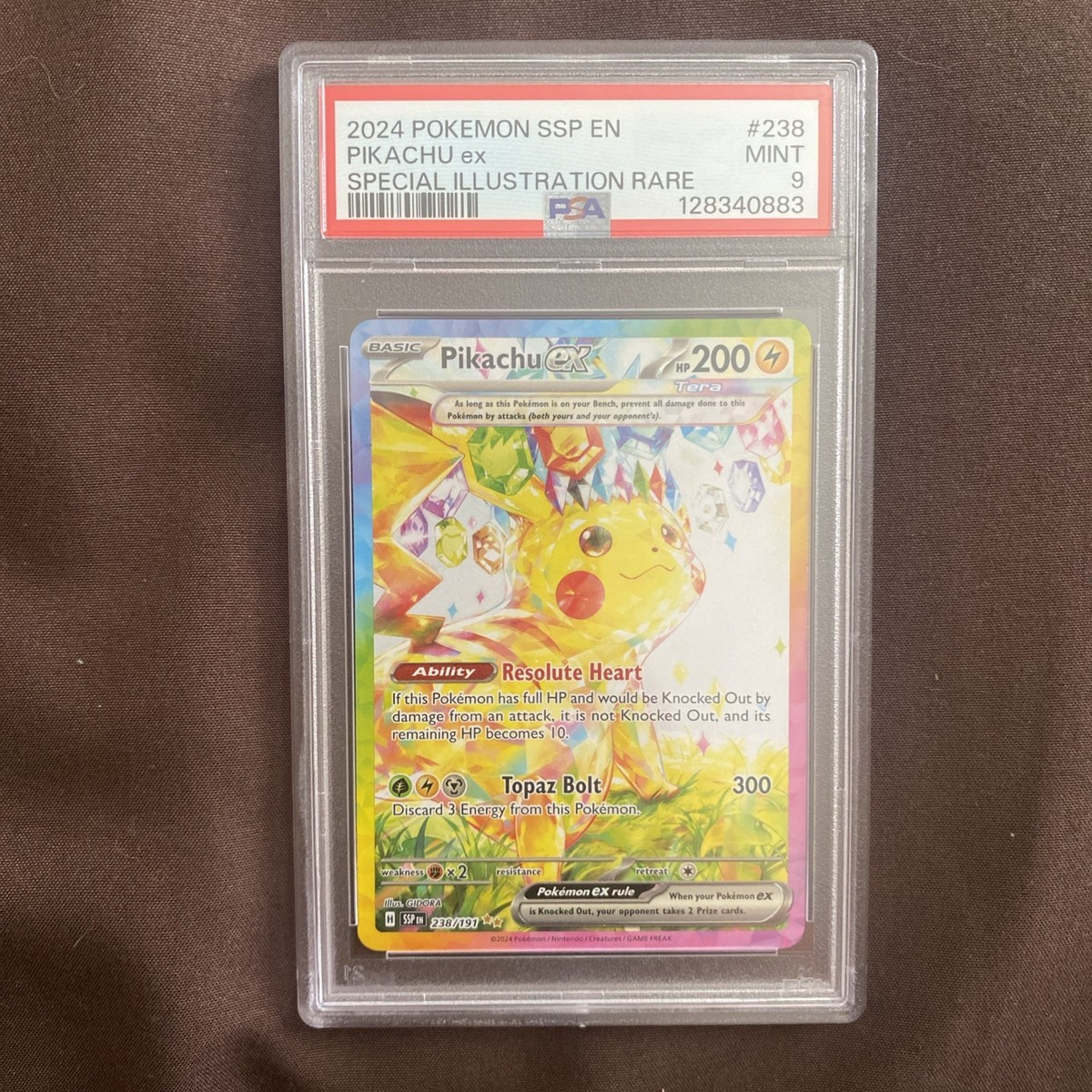 Buy Pikachu ex 238/191 Sv08: Surging Sparks Holo online | eBay