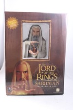Rare mini buste saroumane doux géant seigneur des anneaux #2518/3500
