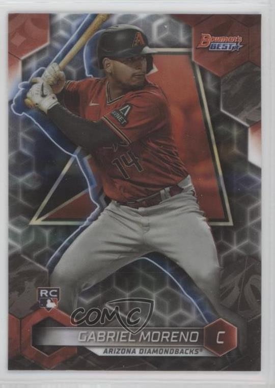 2023 Bowman's Best Gabriel Moreno #38 10vb