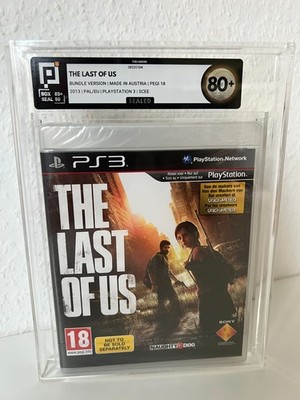 THE LAST OF US - PS3 - PAL/EU - NEW - SEALED - BUNDLE - PIXEL 80+ GRADED- NO VGA