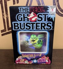 1986 Vintage Ghostbusters Cereal Box Ralston Hologram Series Ii Box Only