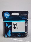 Genuine HP 64 Black Ink Cartridge Jan 2026 Exp Sealed Buy 2 Ship Free