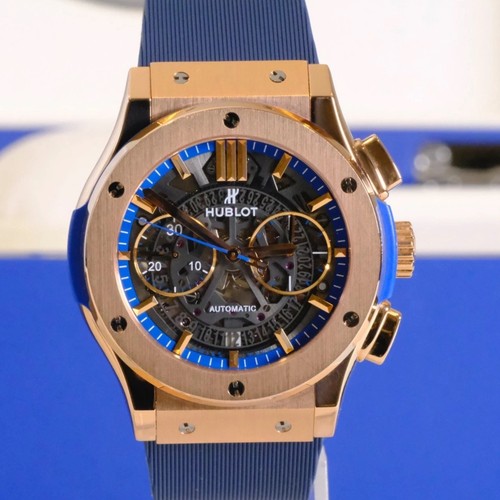 Hublot Aerofusion Skeleton 525.ox.0129.VR.ICC16 Rose Gold Limited Edition B&P