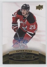 2015-16 Upper Deck GTS Overtime Rookies Gold Foil Patrik Elias #133 Auto 0f8
