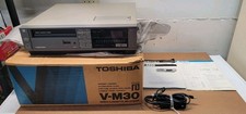 Toshiba V-M30 Beta MAX VTR Video Tape Recorder  Player Original Box  Paperwork