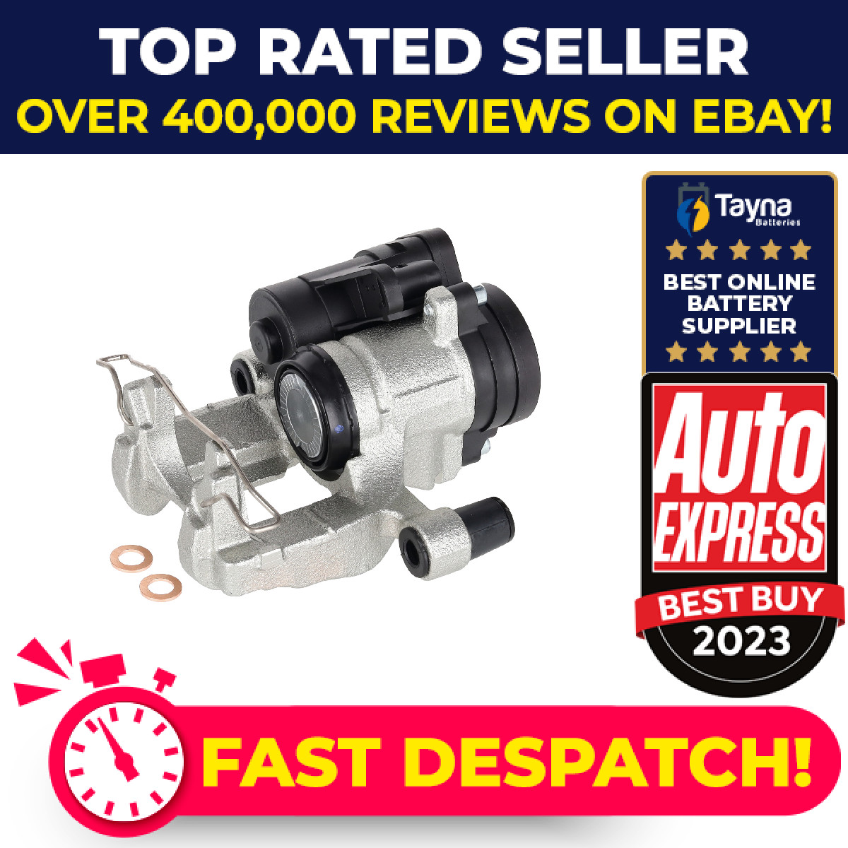 Brake Caliper fits SEAT LEON 5F1, 5F5, 5F8 Rear Left 12 to 20 8V0615423 Febi New