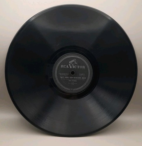 ELVIS PRESLEY 1957 ALL SHOOK UP 78rpm - RCA VICTOR SPIELT SUPER 20-6870 - Bild 6 von 9