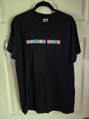 Rare HTF Vintage Y2K Simple Plan ''I'm Just A Kid''  Graphic Tee Size M