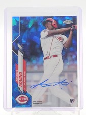 ARISTIDES AQUINO 2020 TOPPS CHROME BLUE SAPPHIRE ROOKIE AUTO #RA-AA Q1887