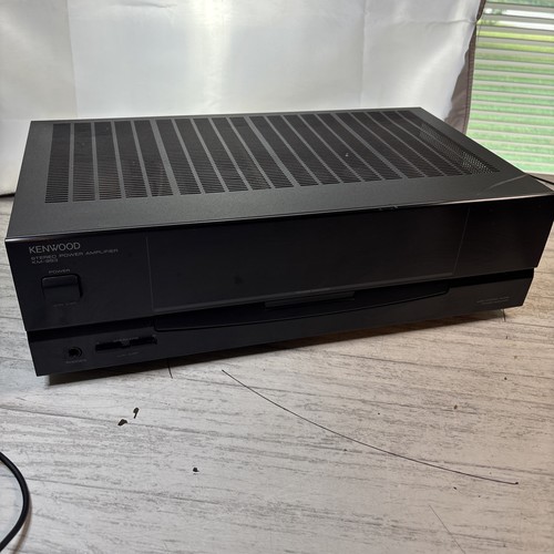 Kenwood Stereo Power Amplifier KM-993 Tested Works