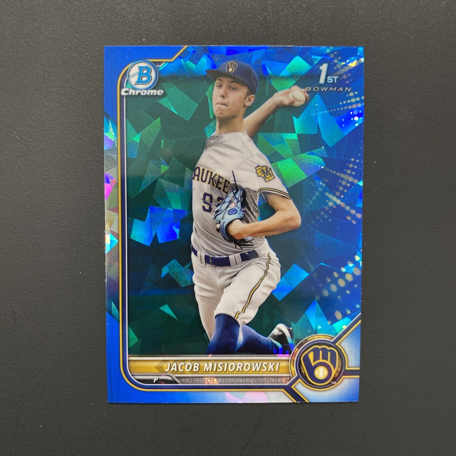2022 Bowman Chrome Draft Sapphire Edition - Jacob Misiorowski #BDC-132 (RC)