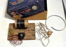 Vtg U.S. COMMAND Space Satellite MOON RADIO box only + PHILMORE VC-1000 SATO Ear