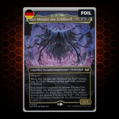 MTG - The Master of Keys/Der Meister der Schlüssel - *FOIL* - DSC - Deutsch - NM
