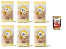 Lot De 6 Noyaux De Perles Bio Alce Nero Farro - 400 G+Polpa 400g