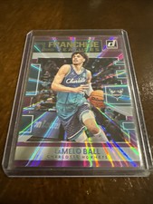 2023-2024 Panini Donruss Holo Purple Laser Franchise Features LaMelo Ball 68/99