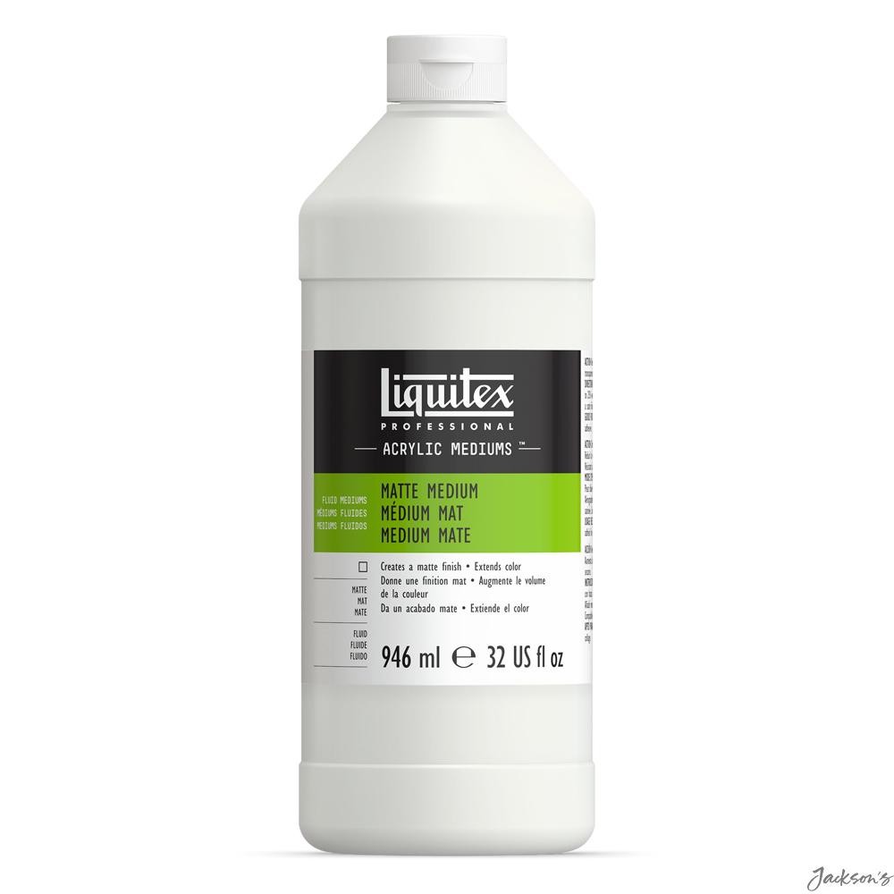 Liquitex Professional Fluid Matt Medium Acrylic Polymer 946ml Paint Extender