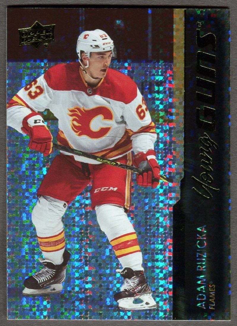 2021-22- Upper Deck Series 2 Young Guns Rainbow Speckled Foil Adam Ruzicka #465