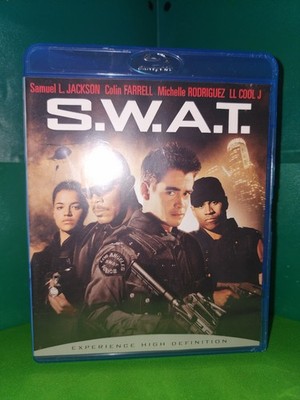 CIB w/ Booklet - S.W.A.T. (Blu-ray, 2003, Columbia) Samuel Jackson Colin Farrell