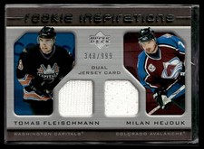 2005-06 Upper Deck Rookie Update Tomas Fleischmann/Milan Hejduk Rookie 348/999