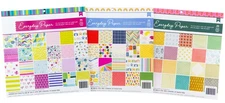 American Crafts Paper Pad 12"X12-Assorted Styles - 3 Pack