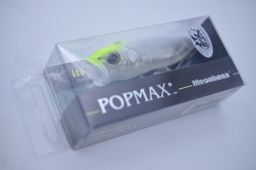 Megabass POP-MAX 78mm 1/2oz Topwater SP-C Crystal Shad II Never Used