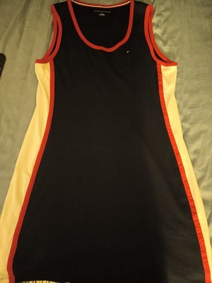 Thommy Hilfiger Dress Blue White And Red