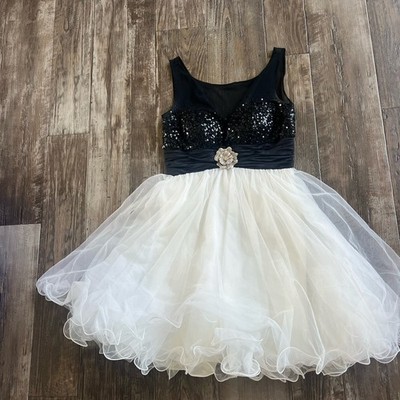 fairy homecoming dress short 3D Flowers Fairy Short Prom Dress V Neck Homecoming Dress ARD2777 main image 1