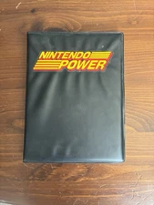 Nintendo Power Super Power Club Card Binder Full of Cards