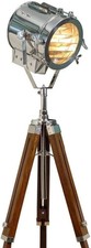Spotlight Nautical Hollywood Searchlight  Studio Floor Lamp with Tripod Stand