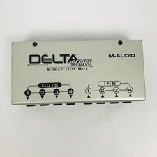 M-Audio Delta Series Break Out Box 4-in/4-out, No Cable