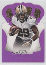2013 Panini Crown Royale Retail Purple Holo Die-Cut 19/25 Khiry Robinson 1s7