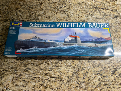 Revell 05072 Submarine Wilhelm Bauer Sealed Model Kit 1/144