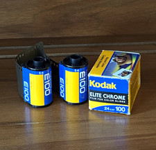 Kodak Ektachrome E100 and Elite Chrome - EXPIRED - COLD STORED - AS IS
