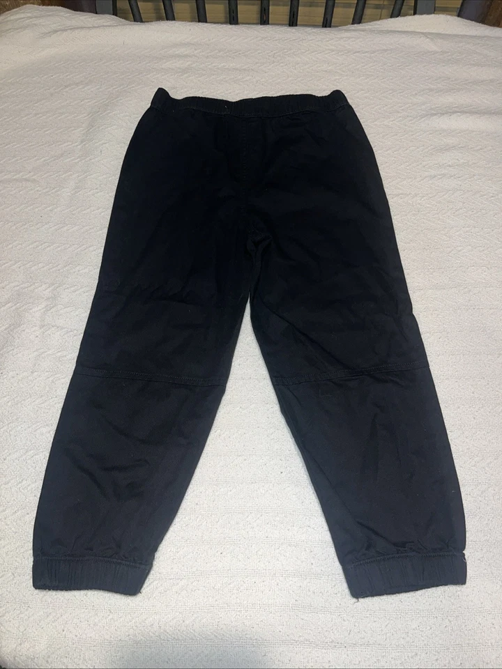 Garanimals Toddler Boy Solid Jersey Knit Joggers Size 5T Black - Image 2 of 2