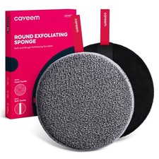 2 Pack Exfoliating Body Scrubber Shower Sponge Gentle  Rough Body Exfoliator