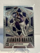 Panini 2025 Donruss Optic Diamond Hands Justin Jefferson #DH-JJ Vikings